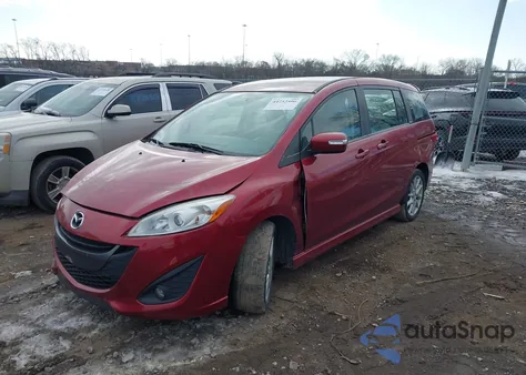 2013 Mazda Mazda5 Touring from USA, damaged, VIN JM1CW2CL6D0150956